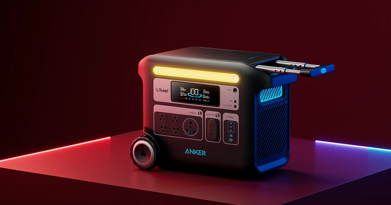 station for backup power and outdoor use