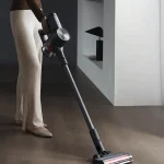 Xiaomi Vacuum Cleaner G20 Max cordless stick vacuum with motorized floor head on a hardwood floor
