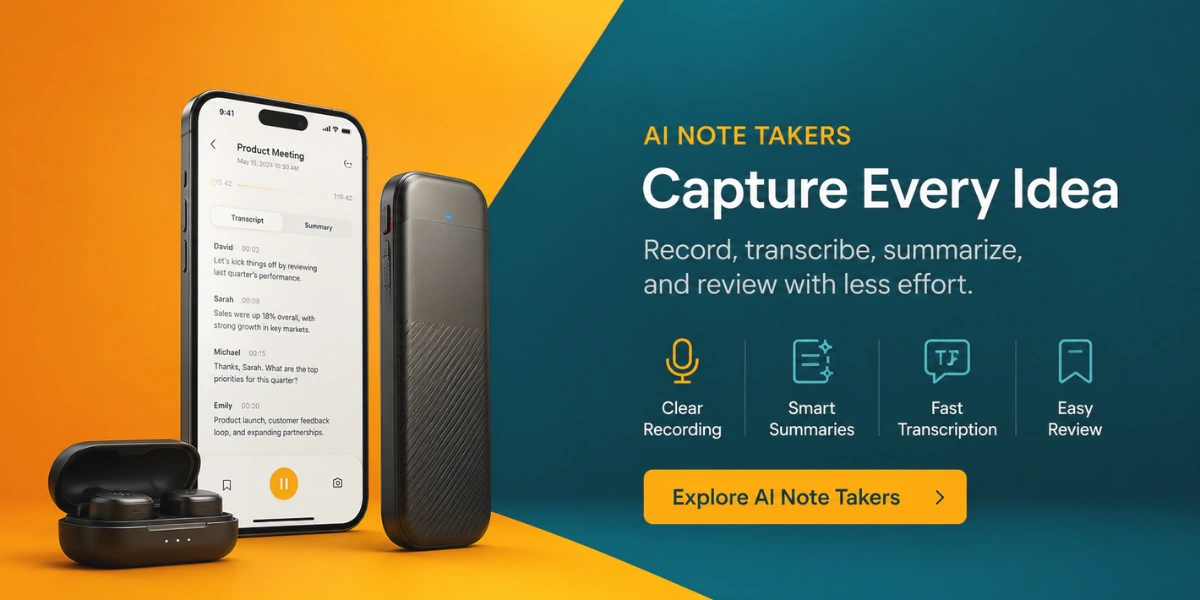 AI note taking for sale