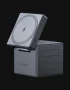 Anker 3 in 1 Wireless Charging Cube with MagSafe Y1811, 15W Foldable Magnetic Charger