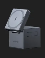 Anker 3 in 1 Wireless Charging Cube with MagSafe Y1811, 15W Foldable Magnetic Charger for iPhone, Apple Watch and AirPods, USB-C PD, Compact Travel and Desk Charging Station - Image 2