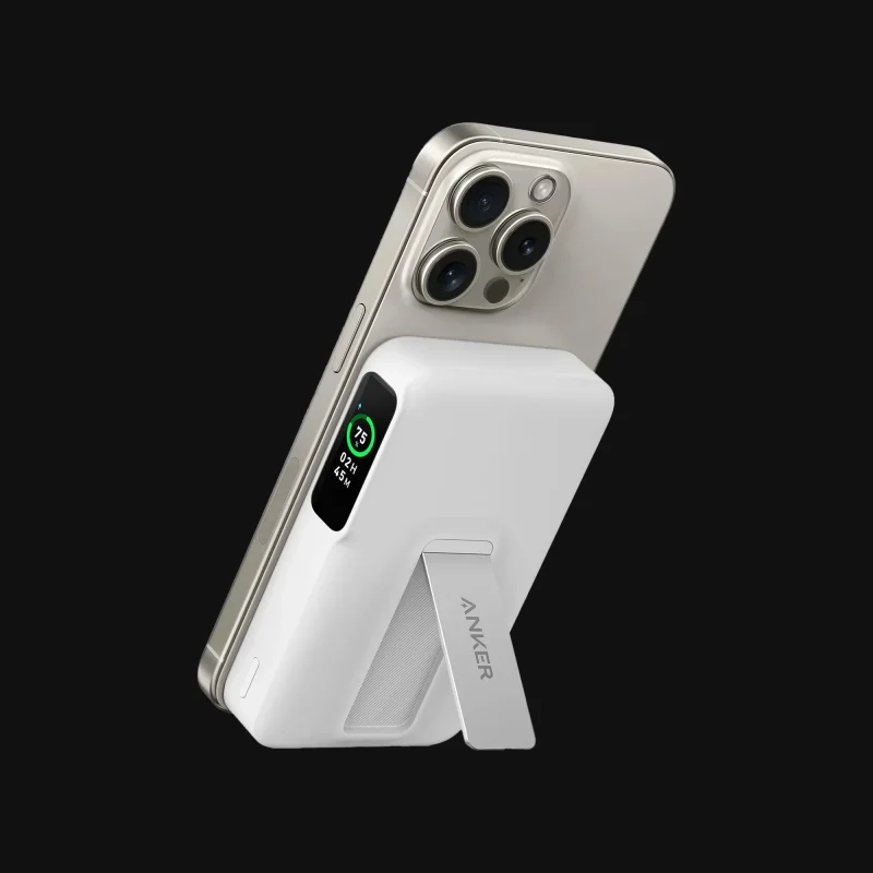 Anker MagGo 10000mAh Qi2 Certified MagSafe Compatible Power Bank
