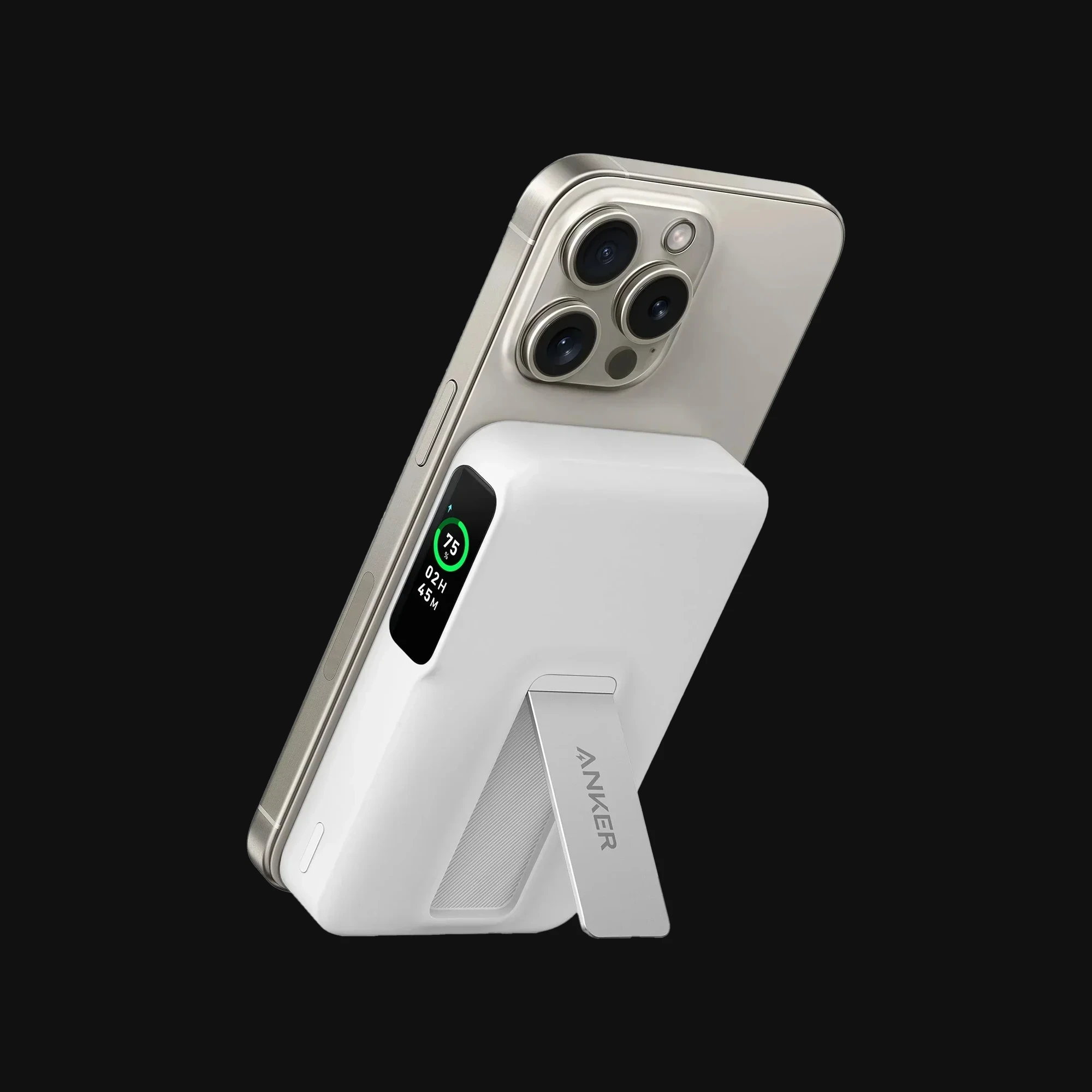 Anker MagGo 10000mAh Qi2 Certified MagSafe Compatible Power Bank