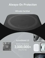 Anker MagGo 10000mAh Qi2 Certified MagSafe-Compatible Power Bank, 15W Wireless Charging, USB-C Fast Charging, Portable Magnetic Battery Pack for Travel and Daily iPhone Charging - Image 4