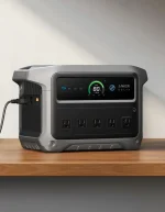 Anker SOLIX C1000 Gen 2 Portable Power Station, 1800W Output, LiFePO4 Battery Solar Generator, Mid-Capacity Backup Power for Home Use, Camping and Travel