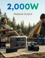 Anker SOLIX C1000 Gen 2 Portable Power Station, 1800W Output, LiFePO4 Battery Solar Generator, Mid-Capacity Backup Power for Home Use, Camping and Travel - Image 9