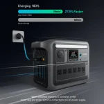 Anker SOLIX C1000 Portable Power Station, 1056Wh Capacity, 1800W Output