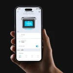 Anker SOLIX C1000 Portable Power Station, 1056Wh Capacity, 1800W Output app on phone