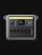 Anker SOLIX C1000 Portable Power Station, 1056Wh Capacity, 1800W Output, LiFePO4 Battery Solar Generator, Reliable Backup Power for Home Use, Camping and Travel - Image 5