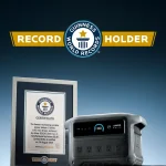 record guinness of Anker SOLIX C1000 Portable Power Station, 1056Wh Capacity, 2000W Output, LiFePO4 Battery