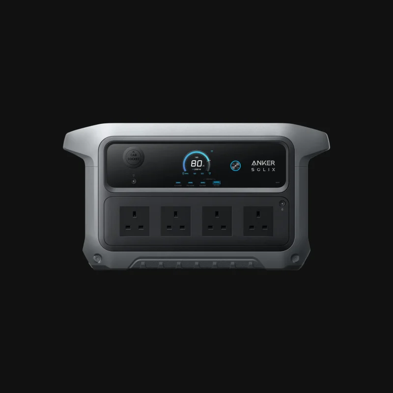 Anker SOLIX C2000 Gen 2 Portable Power Station, 2048Wh Capacity, 2400W Output, LiFePO4 Battery, Solar Generator for Home Backup and Outdoor Use