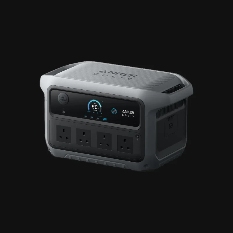 Anker SOLIX C2000 Gen 2 Portable Power Station, 2048Wh Capacity, 2400W Output, LiFePO4 Battery, Solar Generator for Home Backup and Outdoor Use