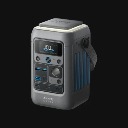 Anker SOLIX C300 DC Portable Power Station, 288Wh Capacity, 300W Output, Compact Battery