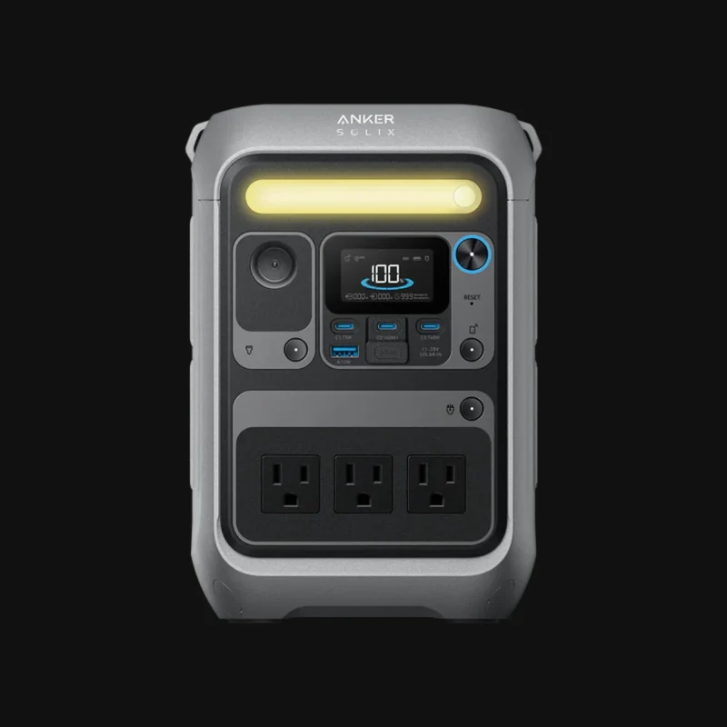Anker SOLIX C300 Portable Power Station, 288Wh Capacity, 300W Output