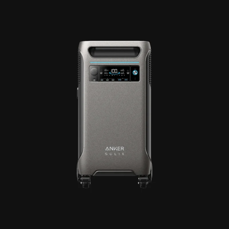 Anker SOLIX F3800 Plus Portable Power Station, 3840Wh Capacity, 6000W Output, LiFePO4 Battery, Whole-Home Backup and RV Power Use