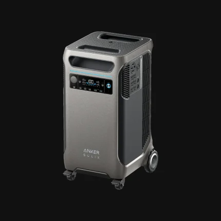 Anker SOLIX F3800 Portable Power Station, 3840Wh Capacity, 6000W Output, LiFePO4 Battery