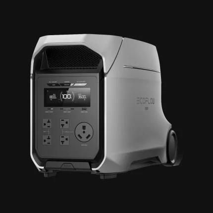 EcoFlow DELTA 3 Ultra Plus Portable Power Station, 3072Wh LiFePO4 Battery, 3600W AC Output, 7200W Surge Power