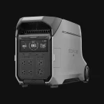 EcoFlow DELTA Pro 3 Portable Power Station, 4096Wh LiFePO4 Battery, 4000W AC Output, Dual 120V/240V Power, 2600W Solar Input, Fast Charging, Home Backup Power, RV Camping and Off-Grid Energy Storage
