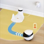 Enabot EBO SE Family Bot Smart Pet Robotic Camera with Wheels, 1080P Indoor Security Camera, 2500mAh Battery