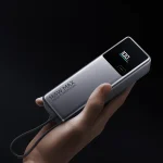 Xiaomi 165W Power Bank 10000mAh PB1165M, Integrated USB-C Cable, 165W Dual-Port Fast Charging, 90W Self-Charging, Compact Portable Power Bank for Travel, Laptop and Smartphone Charging