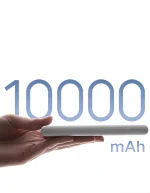 Xiaomi Power Bank 10000mAh 22.5W Lite P16ZM, 10000mAh Portable Fast Charging Power Bank with USB C and Dual USB A Ports, 22.5W Two Way Fast Charging, Travel and Daily Device Charging - Image 4