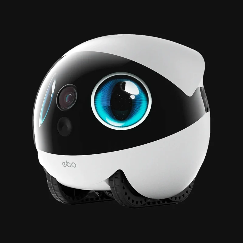 Enabot EBO Air 2S FamilyBot Home Robot, Intelligent Pet Monitoring Companion with 2.5K Camera