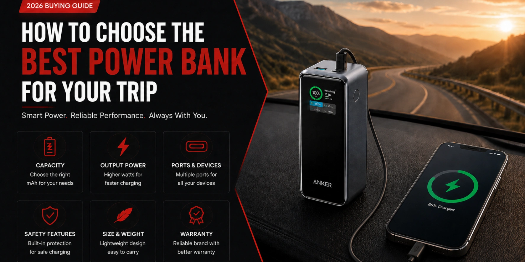 Best Power Banks for Travel in 2026